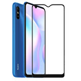 Xiaomi Redmi 9A Uyumlu Ön Koruma Mat Seramik Nano Ekran Koruyucu (Siyah)