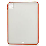 iPad Pro 11 inch (2022-2021-2020-2018) Uyumlu Montreal Seri Silikon Tablet Kılıfı (Kırmızı)