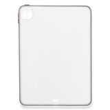 iPad Pro 11 inch (2022-2021-2020-2018) Uyumlu Montreal Seri Silikon Tablet Kılıfı (Beyaz)