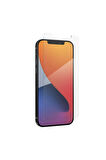 iPhone 12 Pro Uyumlu Kılıf Dostu Cam Ekran Koruyucu - Şeffaf