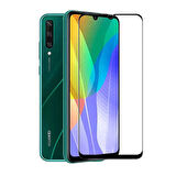 Huawei Y6P Uyumlu Ön Koruma Seramik Nano Ekran Koruyucu (Siyah)