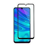 Huawei Y8p Uyumlu Ön Koruma Seramik Nano Ekran Koruyucu (Siyah)