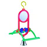 Has Tünekli Aynalı Salıncak Kuş Oyuncağı 22 Cm