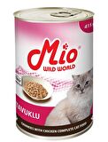 Mio Tavuklu Kedi Konserve Mama 415 g