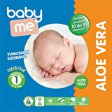 Baby Me Aloe Vera 1 Numara Yenidoğan 50'li Bel Bantlı Bez