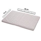 baby plus Pamuk Bebek Yatak 86x55 cm