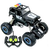 Kumandalı Polis Jeep Şarjlı Crazy Speed Truck