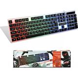 Platoon PL-357 Oyuncu Işıklı Klavye Mouse Set