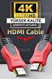 Vetech 3 Metre HDMi Kablo Full HD TV Monitör Uydu Alıcısı PC Uyumlu HDMI Kablosu