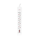 S-LINK SPG403U 4LÜ 1.5 METRE KABLOLU 750 JOULE 3X5 VOLT - 2.4 AMPER USBLİ ANAHTARLI AKIM KORUMALI PRİZ