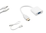 S Link Sl Hvs13 Hdmı Erkek To Vga Dişi + Audio Micro Usb Çevirici / S Link