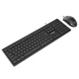 Everest KM-515 Siyah Usb Combo Q Standart Klavye + Mouse Set