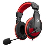 Snopy Sn-4488 Mikrofonlu Stereo Gürültü Önleyicili Oyuncu Kulak Üstü Kablolu Kulaklık