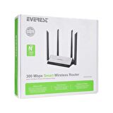 Everest EWR-521N4 4 Antenli Access Point+Bridge Router