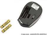 Everest Sm-340 Optik Usb Kablosuz Mouse Siyah