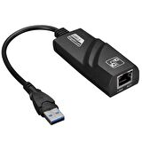 Hytech HY-U79 Usb 3.0 To RJ45 10-100-1000Mbps Gigabit Ethernet Çevirici