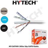 Hytech HY-CAT600 305m Gri Utp Cat6 Kablo - Metre