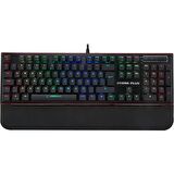 Rampage Hydra R6 Plus Full RGB USB Oyuncu Mekanik Klavye