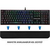 Rampage Hydra R6 Plus Full RGB USB Oyuncu Mekanik Klavye