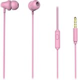 Snopy Rampage SN-R99 Elity Pembe Kulak İçi Mikrofonlu Kulaklık