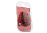 Mouse Kablosuz Kumaş Yüzey Everest KM-218 Kırmızı