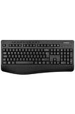  Everest KM-6017 Siyah Usb Kablosuz Q Multimedia Klavye + M