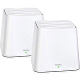 Everest FINIX MW3-2P 2.4GHz - 5GHz AC1200 IEEE802.3, IEEE802.3u 2li Mesh Kablosuz AC Router
