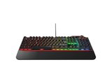 RAMPAGE Hydra R6 Full Color RGB LED Gaming Pro Red Switch Q Aluminyum Kaplama Multimedia Mekanik Klavye Siyah