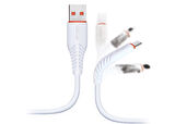 Hytech HY-X235 1.2M 3A Micro Usb Beyaz Data