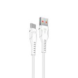 S-link SL-X243 3A Type-C Hızlı Data Şarj Kablosu - Beyaz