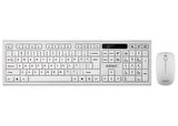 Everest KM-6121 Beyaz Kablosuz Q Slim Klavye + Mouse Set