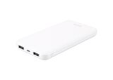 Asonic AS-P10 10000mAh 2*USB Output Powerbank Beyaz Taşınabilir Pil Şarj Cihazı