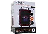 Mikado MD-116BT 15W 2 Adet Kablosuz EL+Baş-Ense Mikrofonlu USB/SD Bluetoothlu Toplantı Anfisi