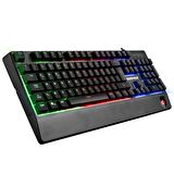 Rampage KB-R34 WINNER Semi Mekanik Q Rainbow Işıklı Gaming Oyuncu Klavyesi