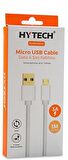 Hytech HY-X200 PORTTA 1m 3A Micro Usb Şarj Kablosu
