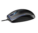 EVEREST SM-M7 KABLOLU USB MOUSE,SİYAH