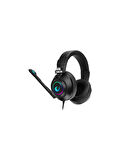 Rampage Amaze RM-K20 RGB 7.1 USB Kablolu Kulak Üstü Oyuncu Kulaklığı - Teşhir