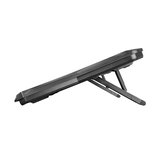 Rampage Ad-Rc8 Showy Siyah 180Mm Fan 15-17 Rgb Işıklı Notebook Soğutucu Stand