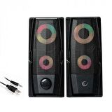 Rampage RMS-X9 Kablolu Işıklı Hoparlör 