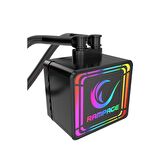 Rampage AQUA240-RGB S-RGB Intel/AMD Uyumlu Led Fanlı 240mm İşlemci Sıvı Soğutucu