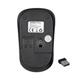 EVEREST SM-833 KABLOSUZ MOUSE,SİYAH-BORDO