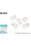 S-link SL-COB26P RJ-45 100 Lü Paket Jack FTP Yeni Nesil