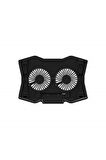Rampage Ad-rc9 Tornado Siyah 115 -115 -15mm (2 Adet) Fanlı 10-18 Rgb Işıklı Notebook Soğutucu Stand Outlet