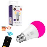 AKILLI RGB LED AMPÜL 12W 1000LM E27 WIFI DESTEKLİ TUYA S-LİNK SL-RGB12