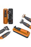 Sc-910 Multifunction 5 In 1 Islak Kuru Erkek Bakım Seti Kiti Şarjlı Saç Sakal Tıraş Makinesi