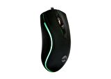 Everest SM-M9 Usb Siyah 3D Optik Led Mouse