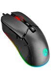 Everest SGM-05 X-Racer 7D Makrolu RGB 6400dpi Optik Gaming Oyuncu Mouse