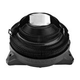 RAMPAGE RM-C03 COOLBLADE HAVA SOĞUTMALI RGB İŞLEMCİ FANI