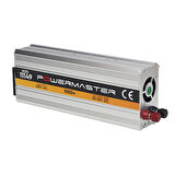 Ayt Powermaster Modified Sinus İnverter 12 Volt 1000W 12v-220v İnverter
