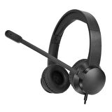 SN-T9 CHATTY Usb Çağrı/Eğitim için Mikrofon Kontrollü Call Center Stereo Notebook-PC Kulaklık